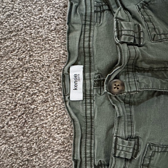 Kensie Olive Utility Pants - Picture 3 of 7
